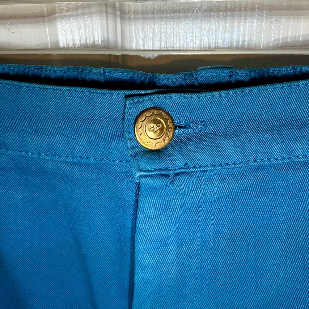 Marine Blue Big Bud Press High-Waisted Bell Bottoms - Picture 5 of 5